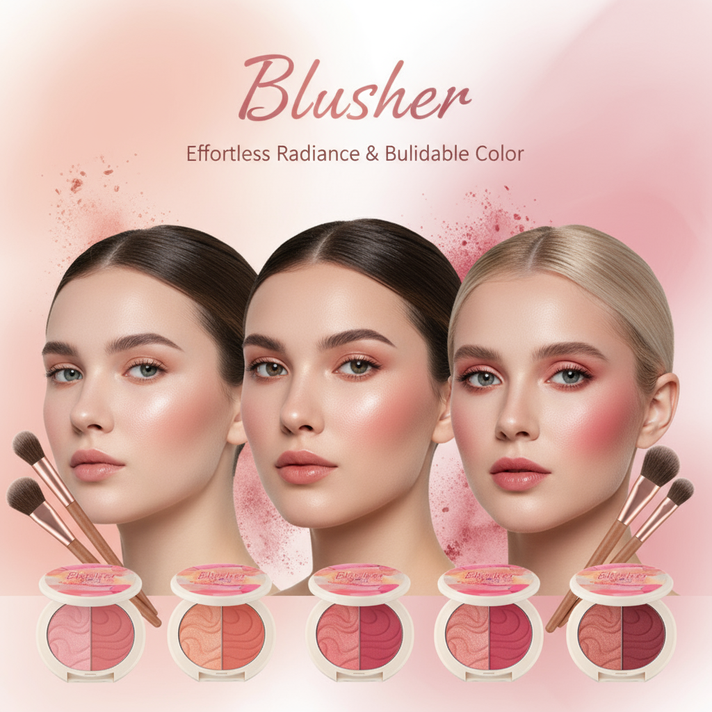 Blusher - HalleBeauty