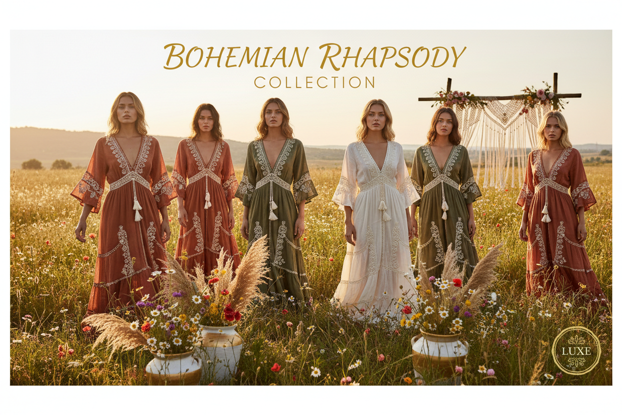 Bohemian-Chic Dresses