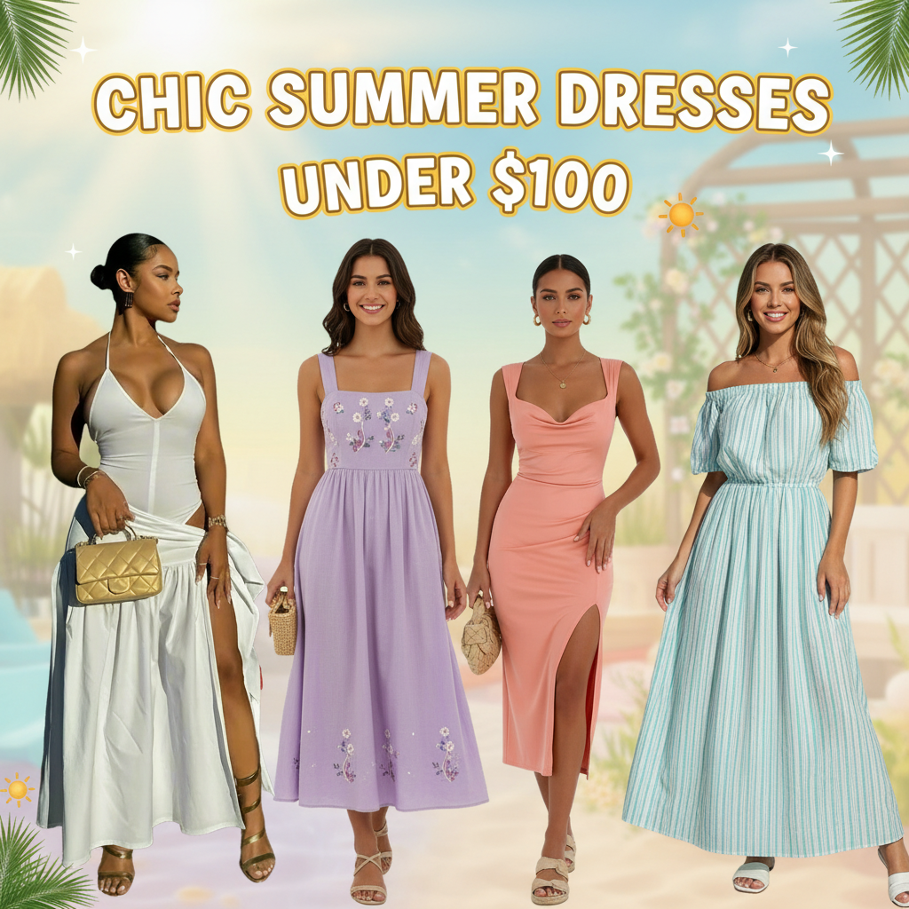 Chic Summer Dresses Under $100