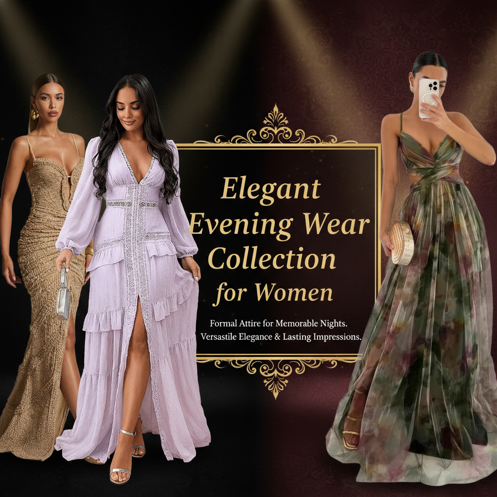 Elegant Evening Wear Collection for Women - HalleBeauty