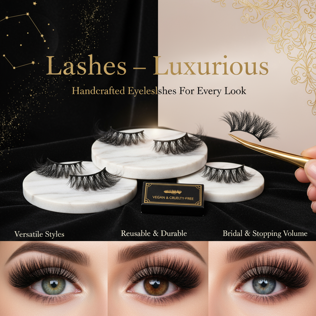 Lashes – Luxurious, Handcrafted Eyelashes for Every Look