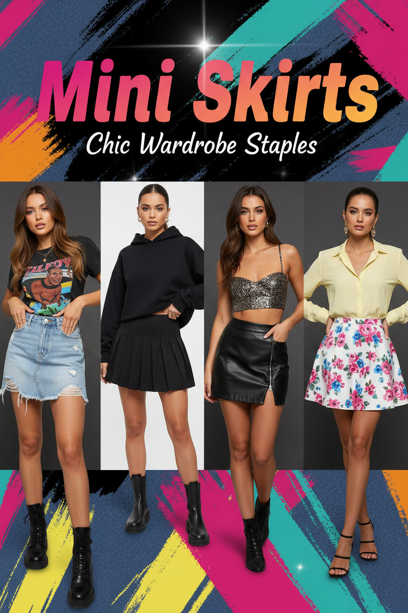 Mini Skirts - HalleBeauty