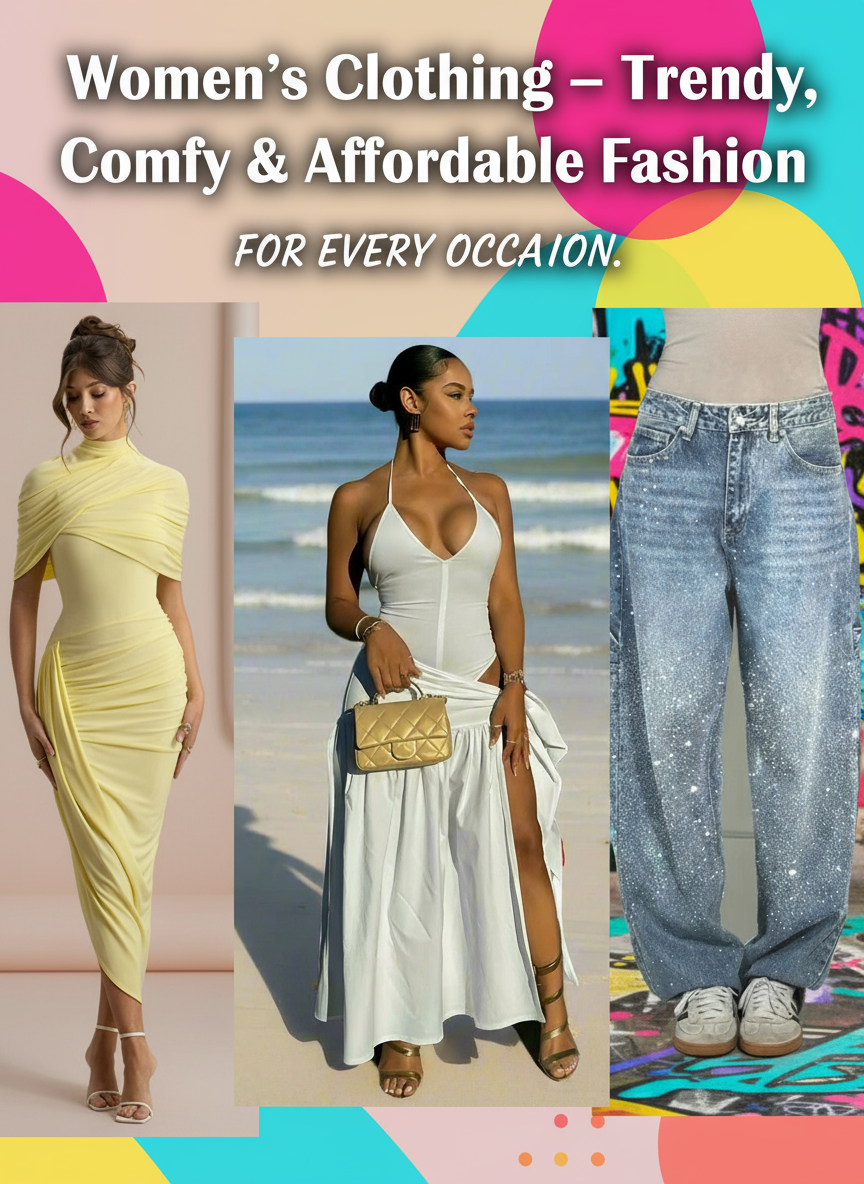 Women’s Clothing – Trendy, Comfy & Affordable Fashion - HalleBeauty