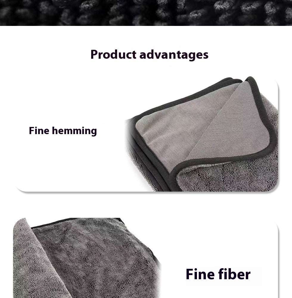 Microfiber Car Cleaning Towel | Thick & Absorbent Cloth