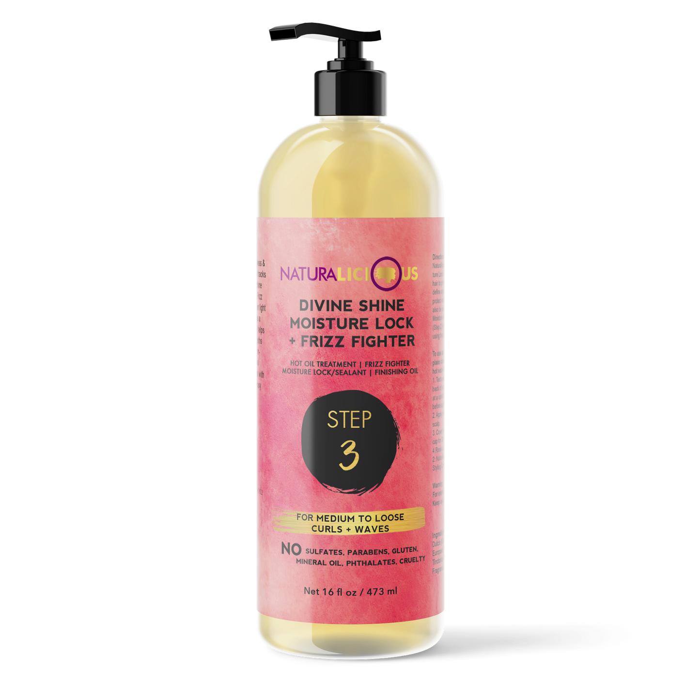 Bottle of Natura Bissé hair care product on a white background