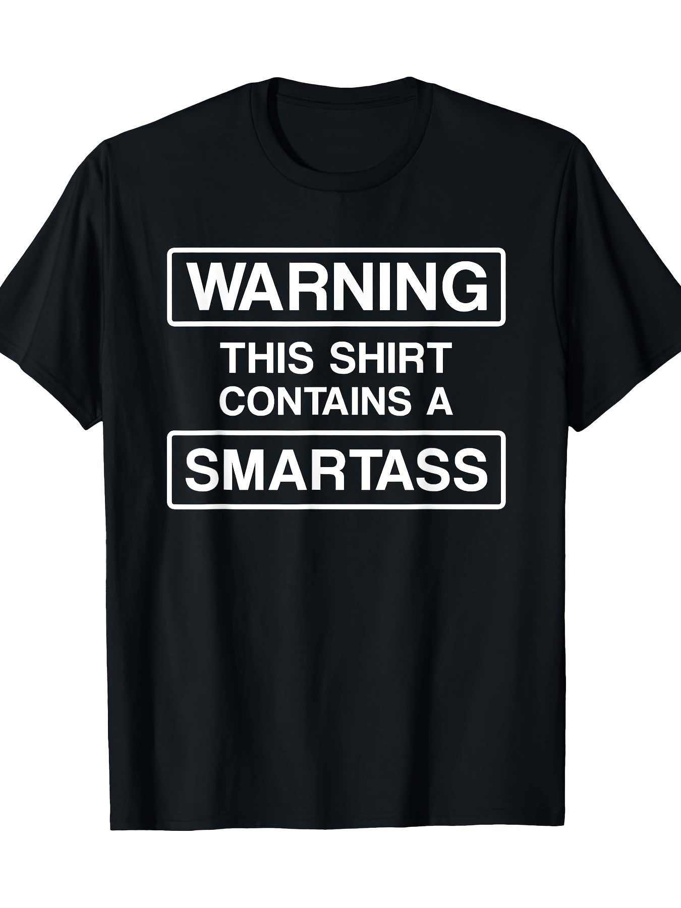 Warning: Contains a Smart Person T-Shirt | Fun Tee