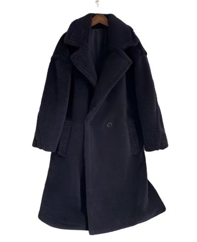 Lapel Lamb Fleece Coat – Luxe Warmth for Winter Days