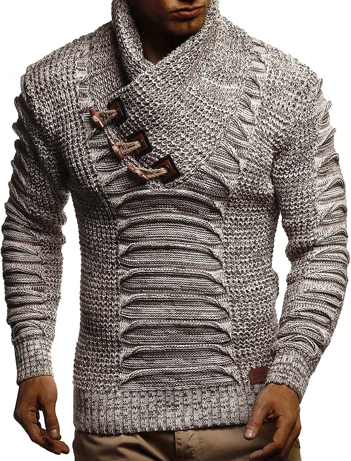 Slim-Fit Turtleneck Sweater – Long Sleeve, Knit Pullover
