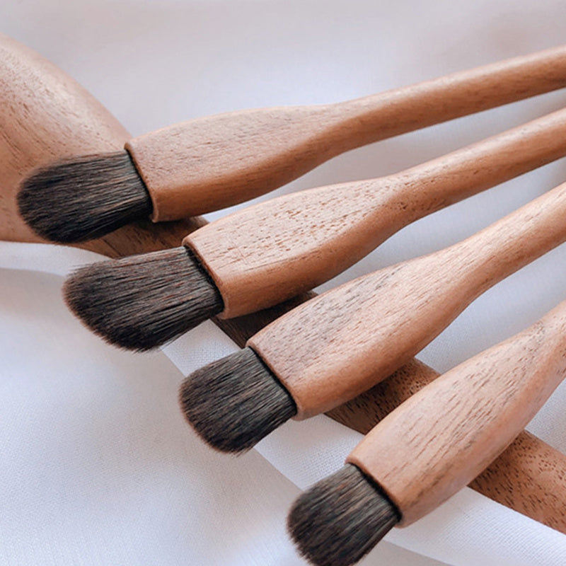 Walnut Fiber Hair Makeup Brush - Premium Beauty