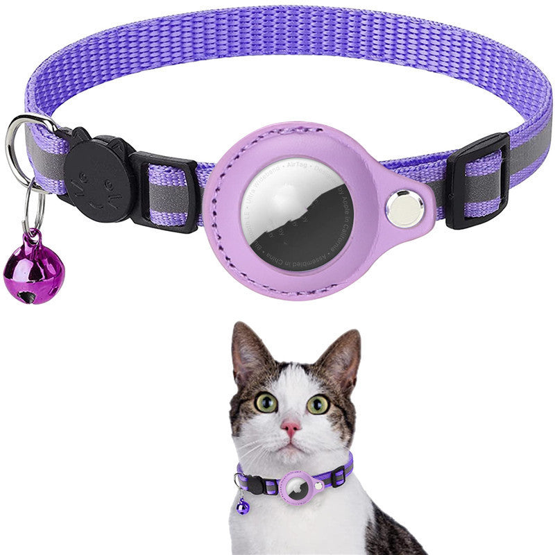 Reflective Waterproof Airtag Holder Collar | Safe for Cats & Dogs