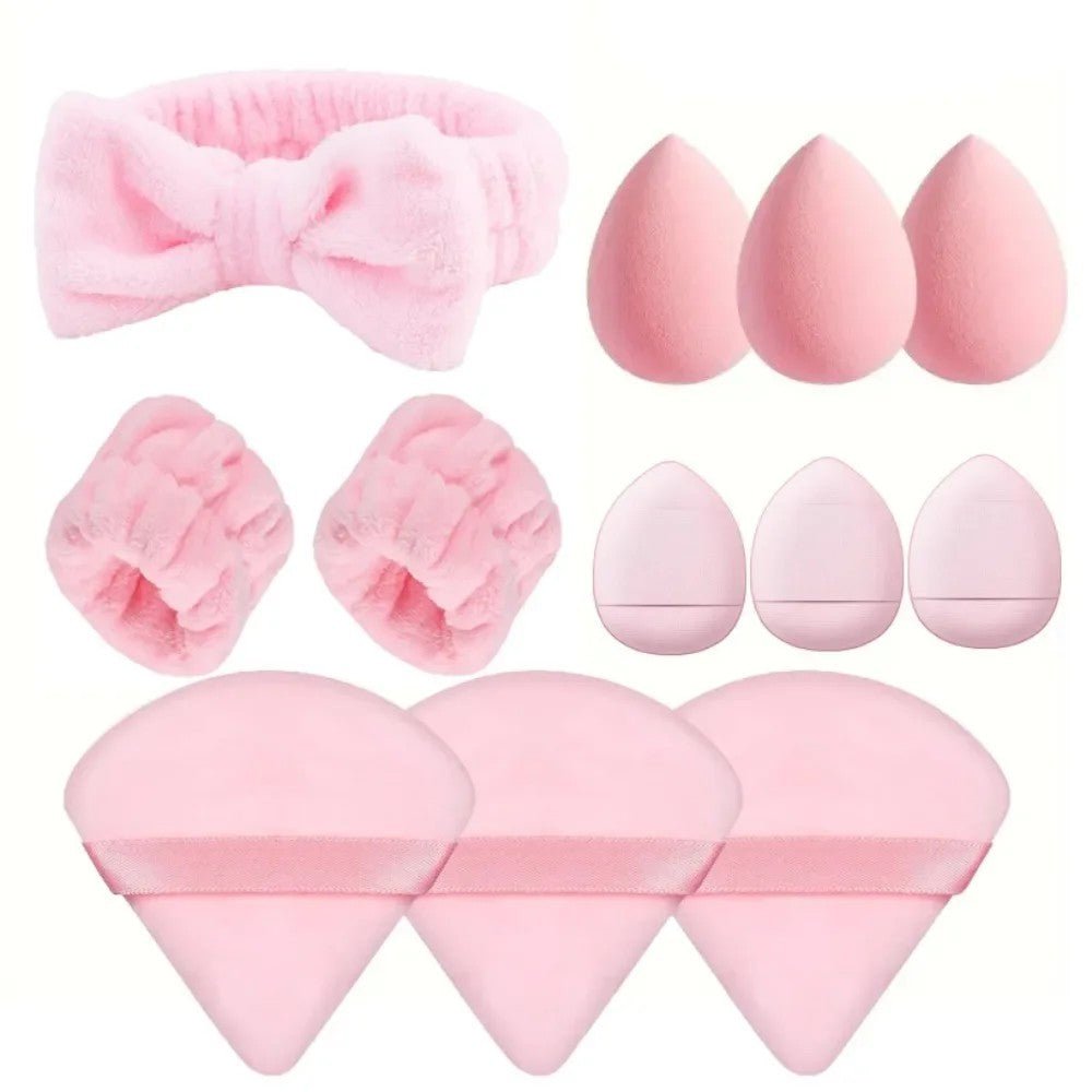 15 - Piece Makeup Sponge Set - Beauty Blenders & Accessories - HalleBeauty