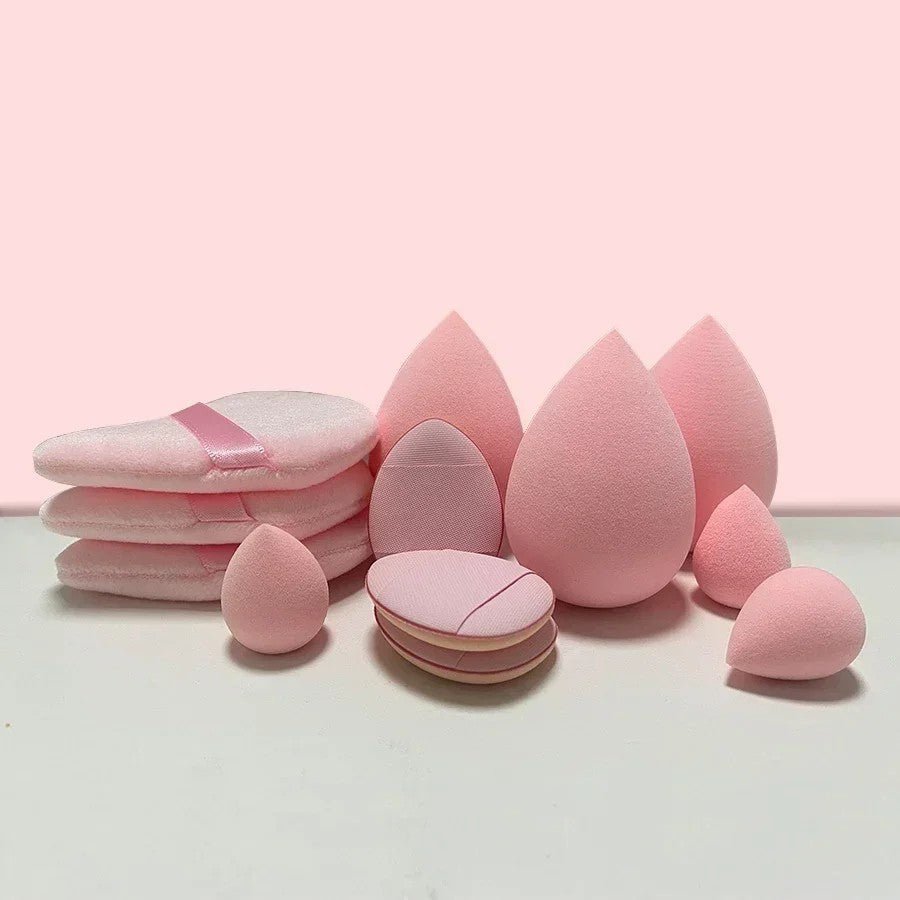 15 - Piece Makeup Sponge Set - Beauty Blenders & Accessories - HalleBeauty