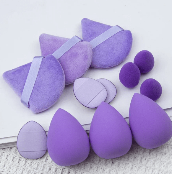 15 - Piece Makeup Sponge Set - Beauty Blenders & Accessories - HalleBeauty