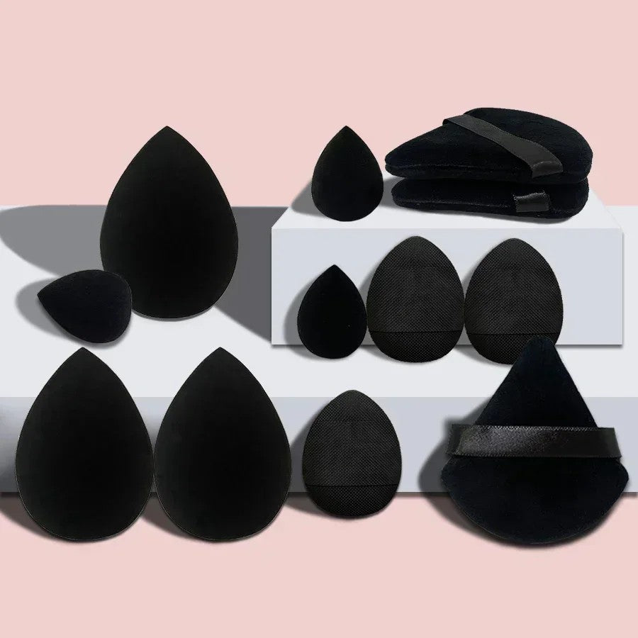 15 - Piece Makeup Sponge Set - Beauty Blenders & Accessories - HalleBeauty