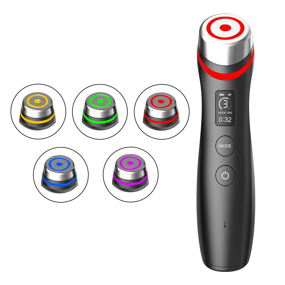 Microcurrent LED Face Massager – Light Therapy - Hallebeauty