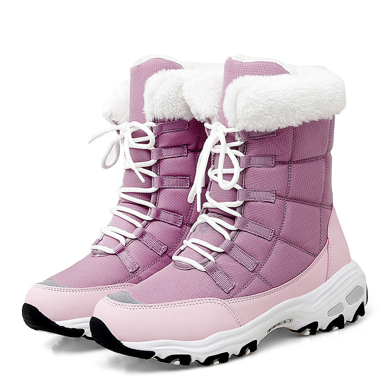 Women’s Warm Ankle Boots - Stylish Winter Shoes