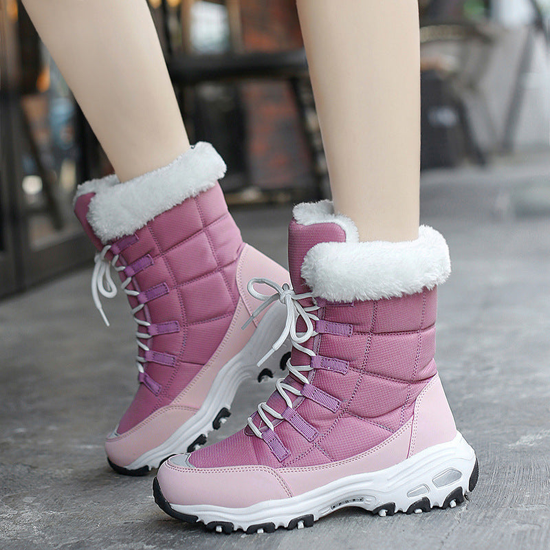 Women’s Warm Ankle Boots - Stylish Winter Shoes