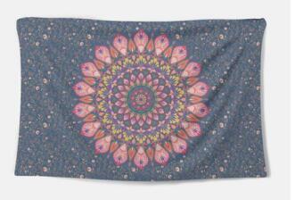 Bohemian Wall Tapestry – Artistic Home Décor Accent