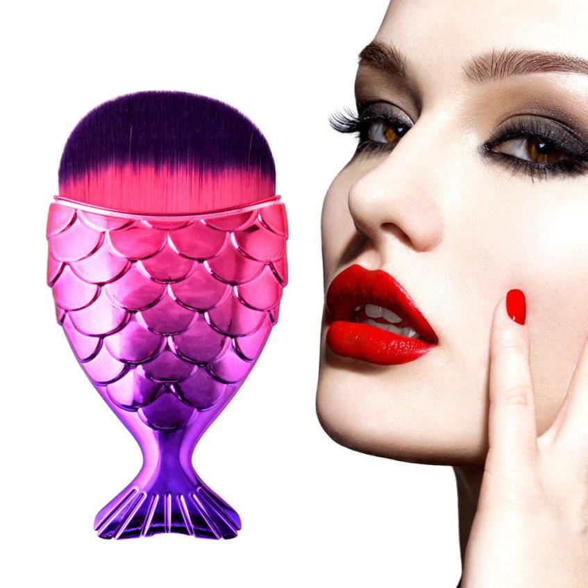 Mermaid Tail Makeup Brush - Fantasy Beauty Tool