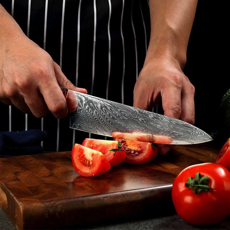 Patterned Kitchen Knife | Sharp, Durable, & Stylish Design