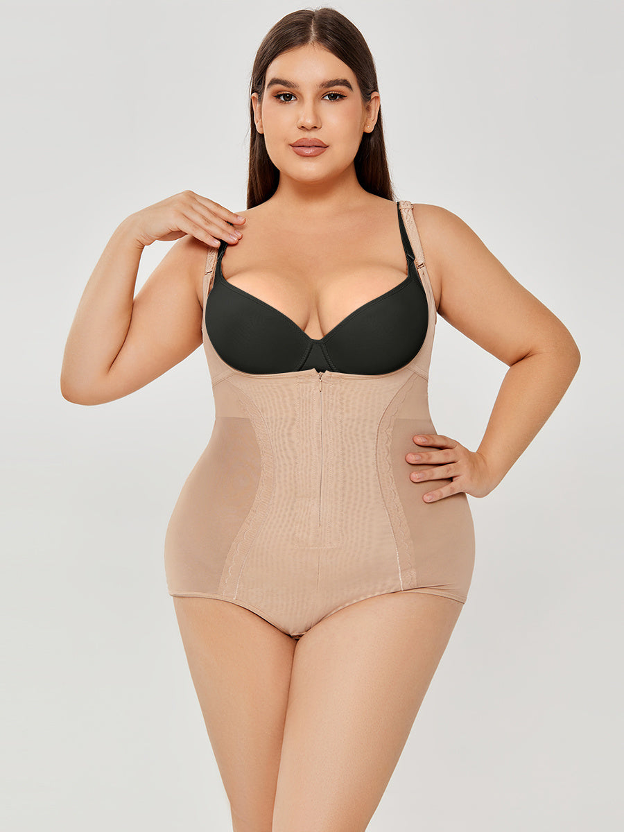 Tummy Control Shapewear Bodysuit - Slim Body Shaper