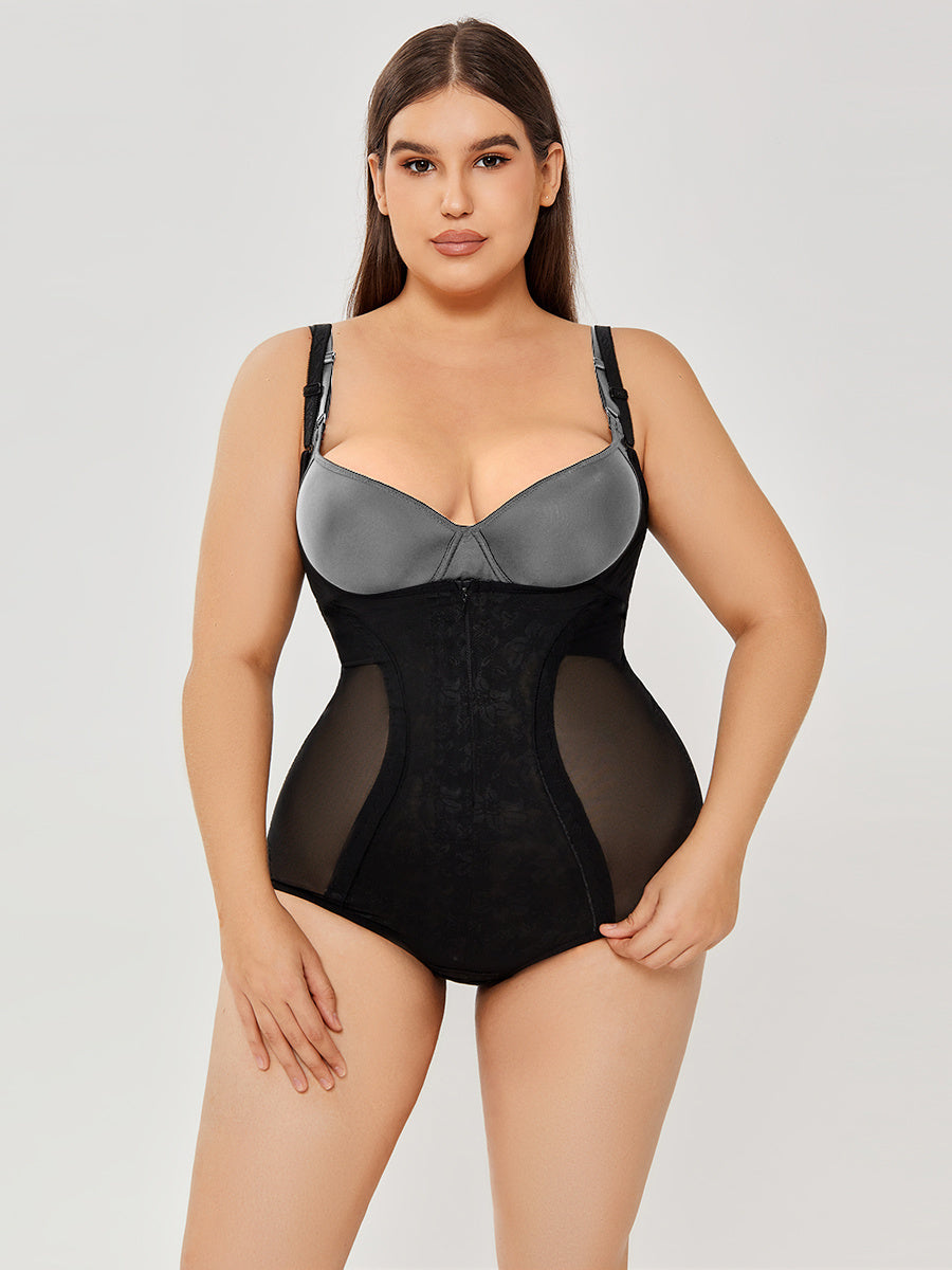 Tummy Control Shapewear Bodysuit - Slim Body Shaper