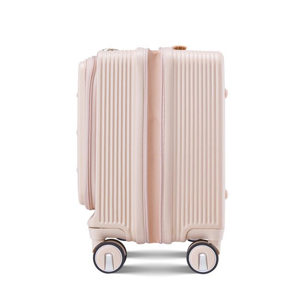 18 Inch Carry On Luggage, Three Pieces - HalleBeauty