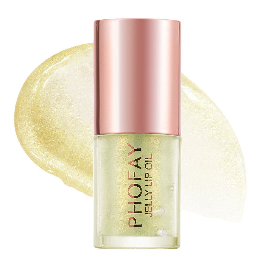 PHOFAY Jelly Lip Oil | Hydrating, Non-Sticky Shine for Soft, Glossy Lips