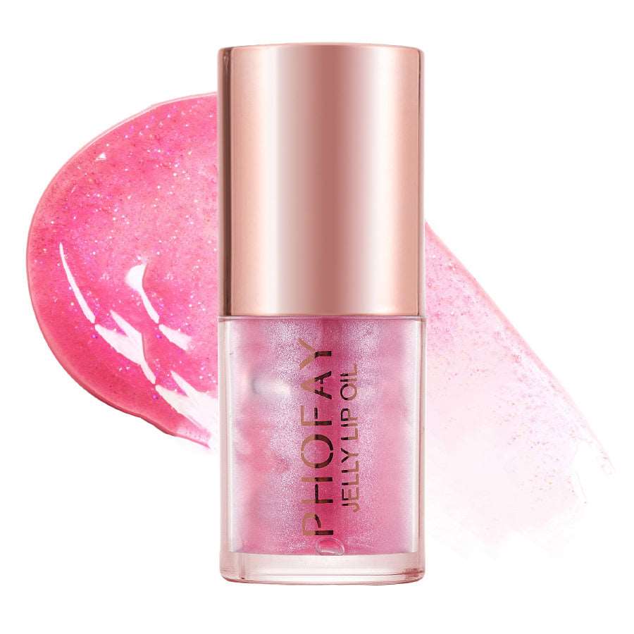 PHOFAY Jelly Lip Oil | Hydrating, Non-Sticky Shine for Soft, Glossy Lips