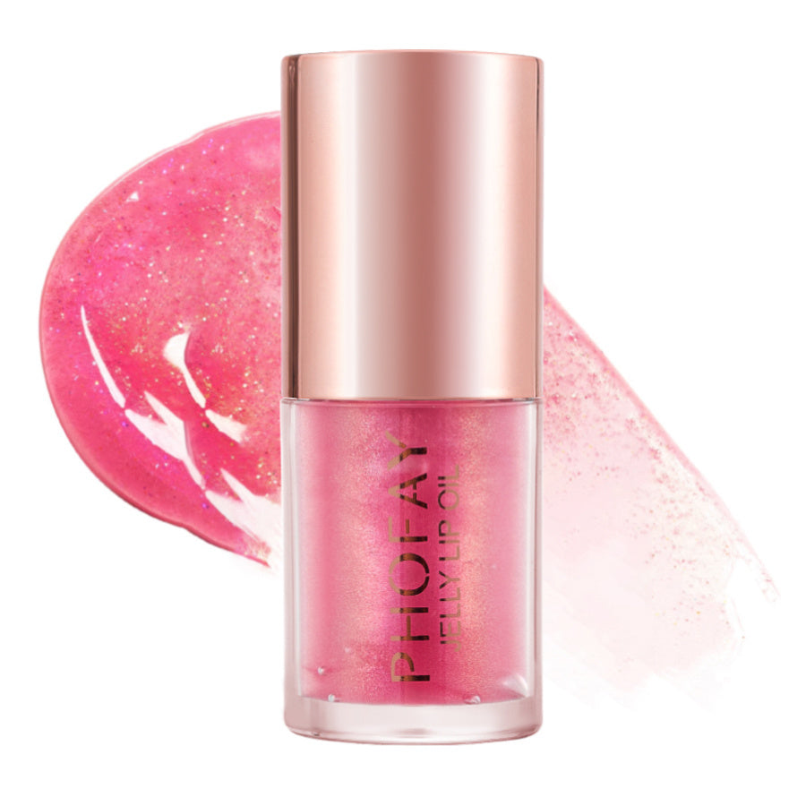 PHOFAY Jelly Lip Oil | Hydrating, Non-Sticky Shine for Soft, Glossy Lips