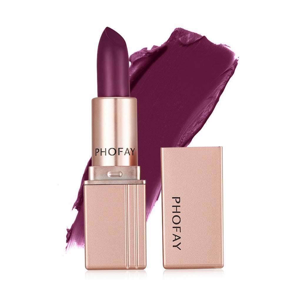 PHOFAY Matte Lipstick | Bold, Long-Lasting, Non-Drying Color