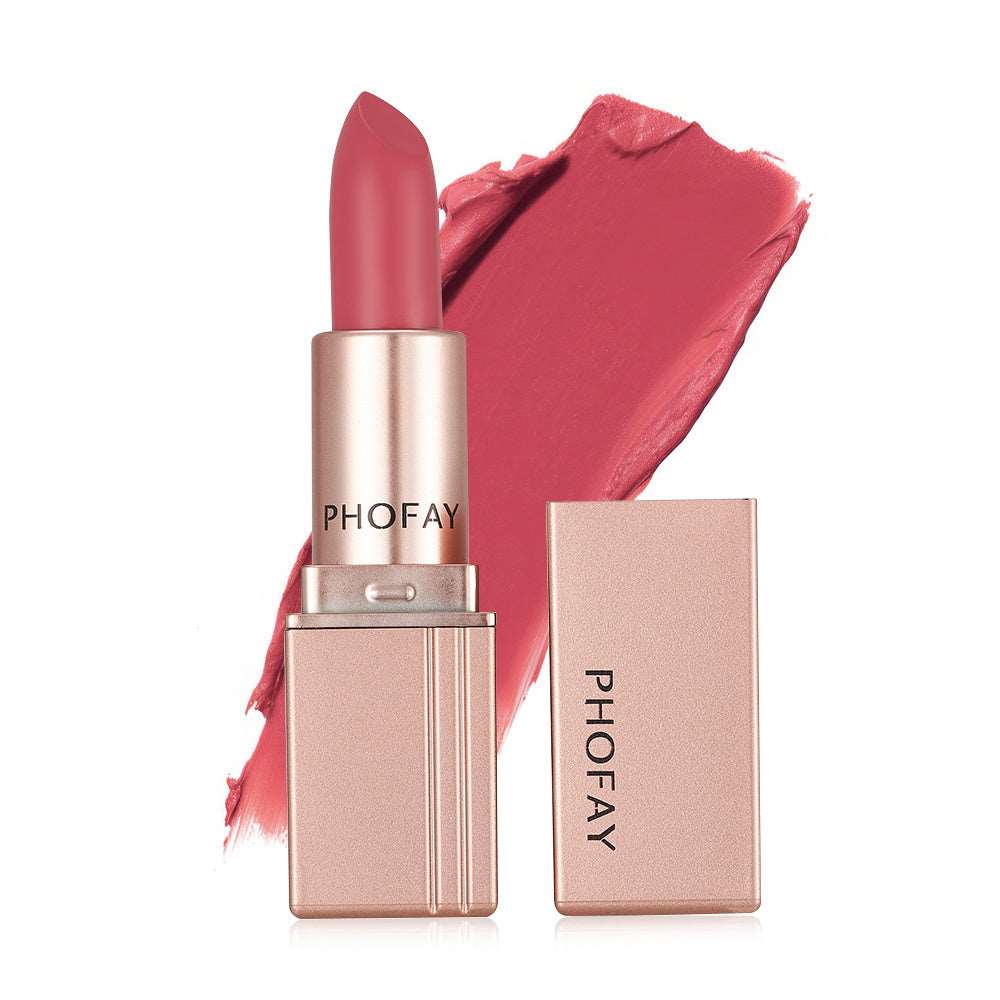 PHOFAY Matte Lipstick | Bold, Long-Lasting, Non-Drying Color