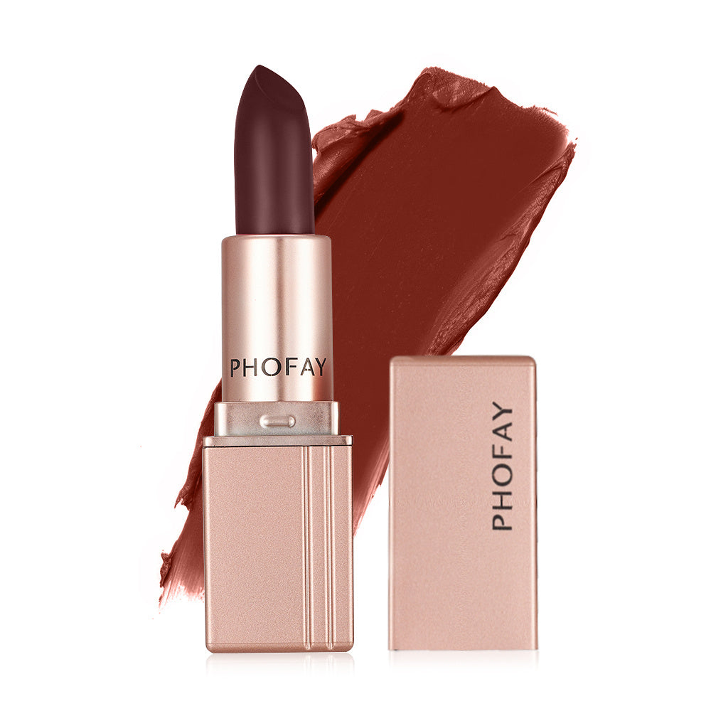 PHOFAY Matte Lipstick | Bold, Long-Lasting, Non-Drying Color