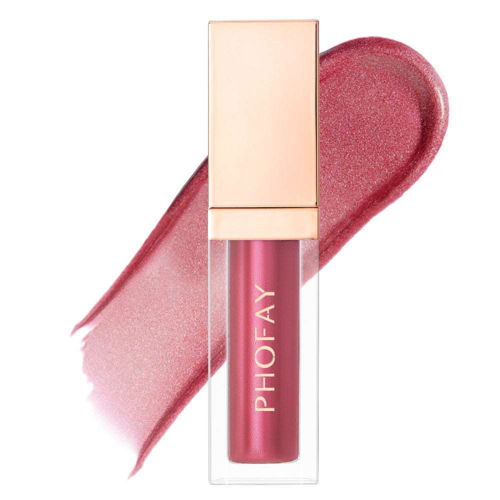 PHOFAY Ultra-Glossy Lip Gloss | High-Shine, Non-Sticky Finish