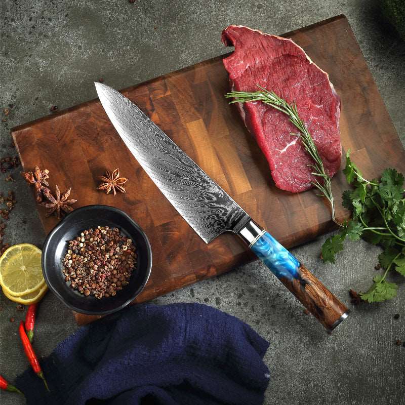 Pattern Kitchen Knife | Stylish & Sharp Chef's Essential