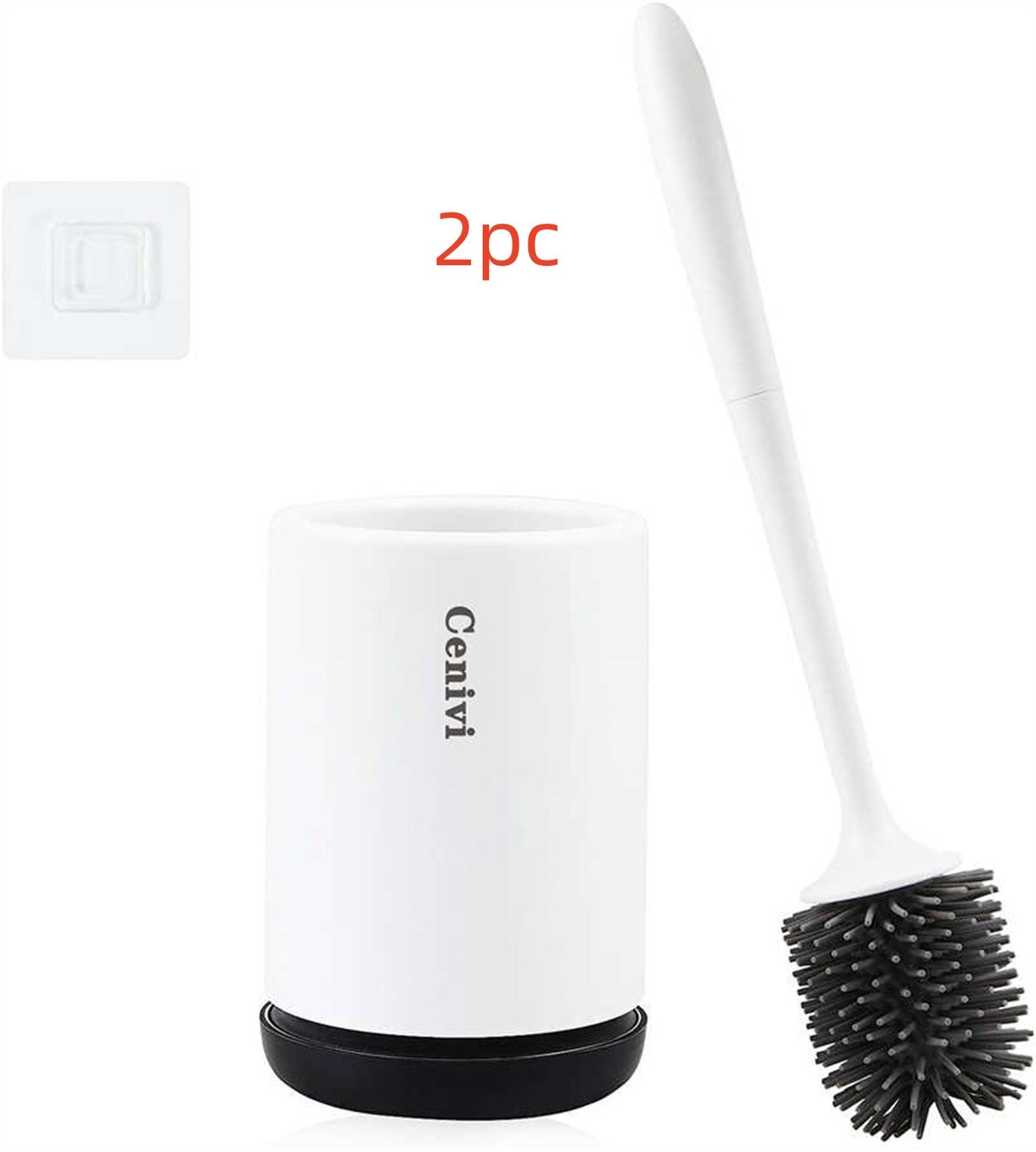 Simple Toilet Cleaning Brush Set | Home Fashion Essential