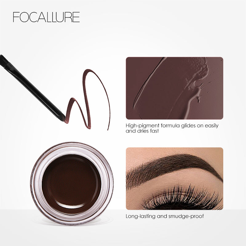 5-Color Waterproof Eyebrow Gel – Long-Lasting Hold