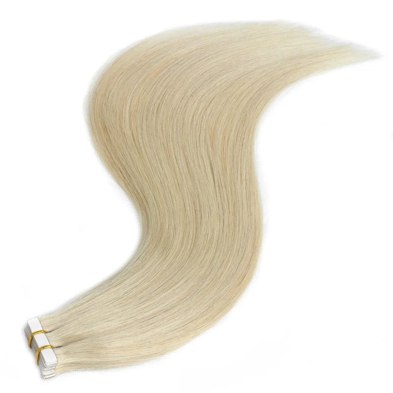 20pcs Remy Straight Invisible Tape Ins Hair Extensions - HalleBeauty