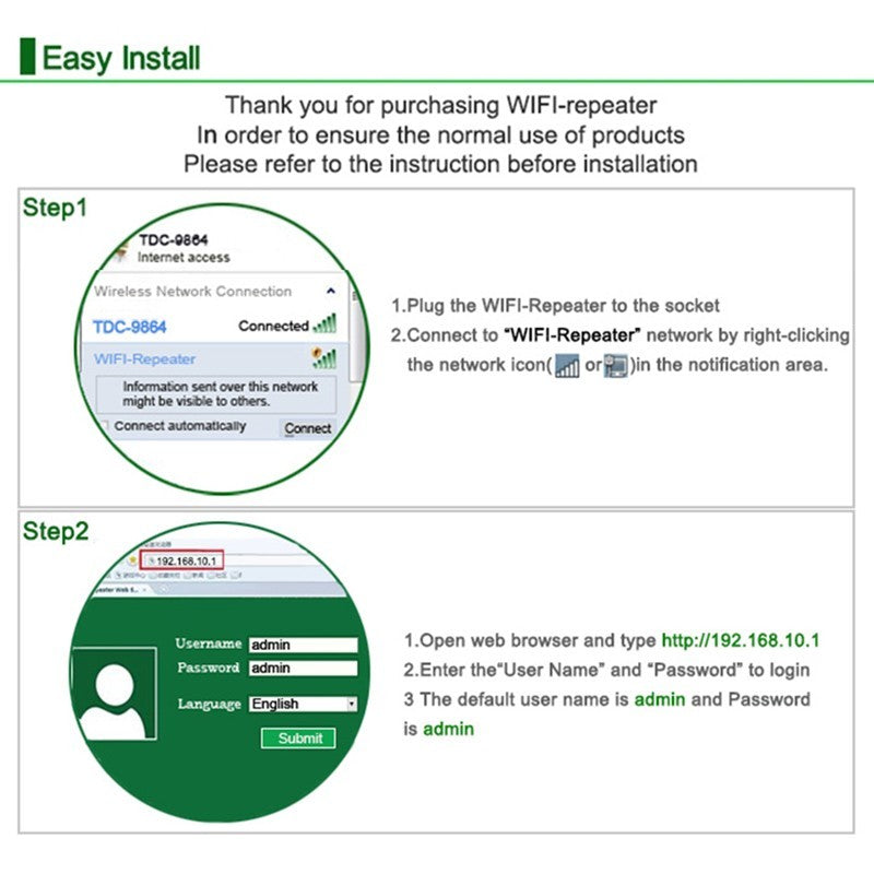 WiFi Repeater Signal Amplifier | Boost Your WiFi Range & Speed