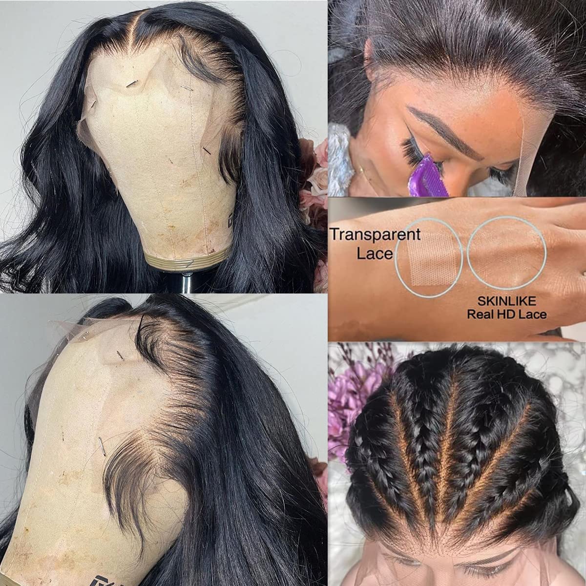 30 - 40 Inch Body Wave Wig – HD Lace Natural - HalleBeauty