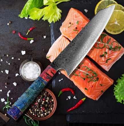 Pattern Kitchen Knife | Stylish & Sharp Chef's Essential