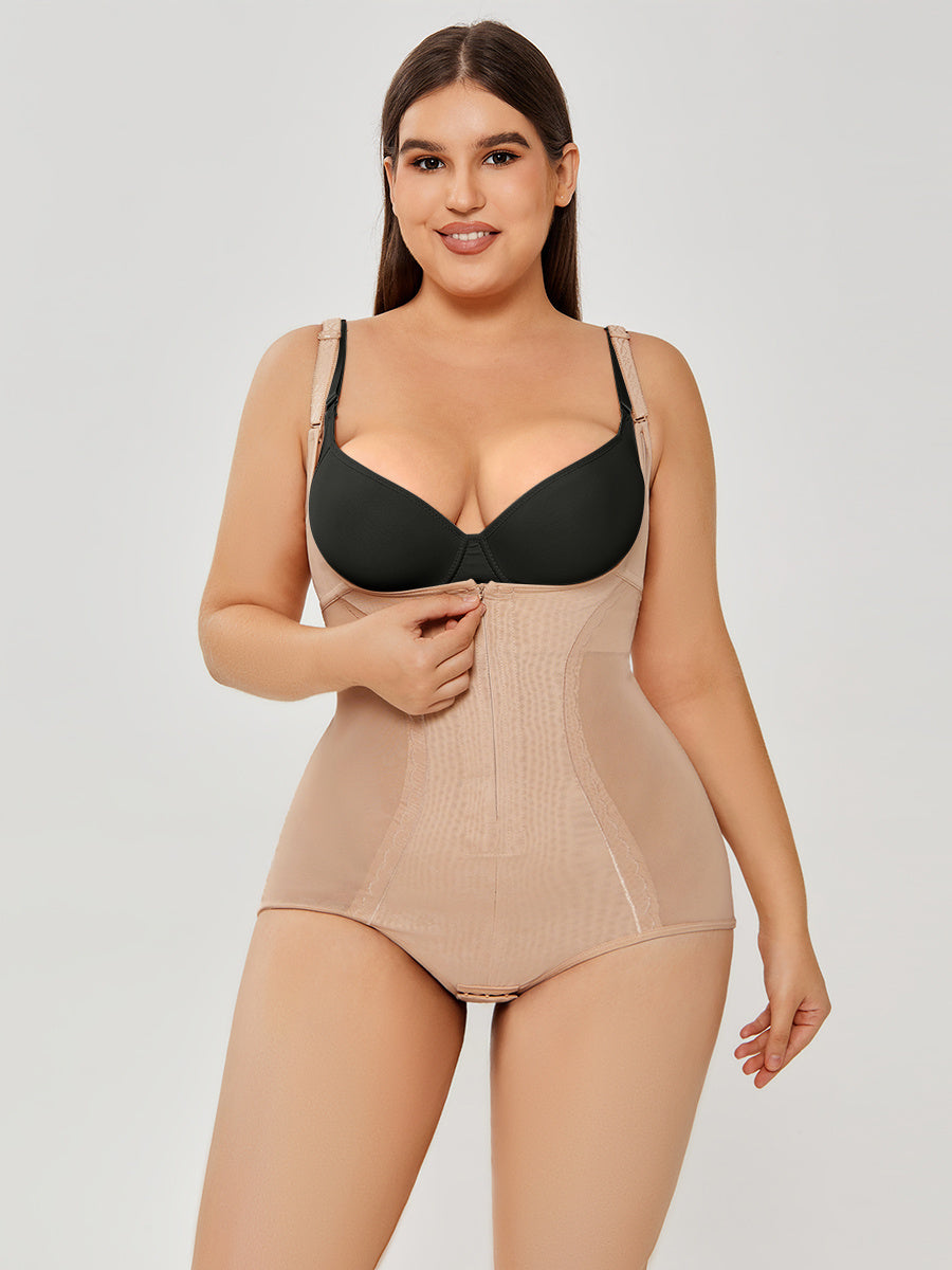 Tummy Control Shapewear Bodysuit - Slim Body Shaper