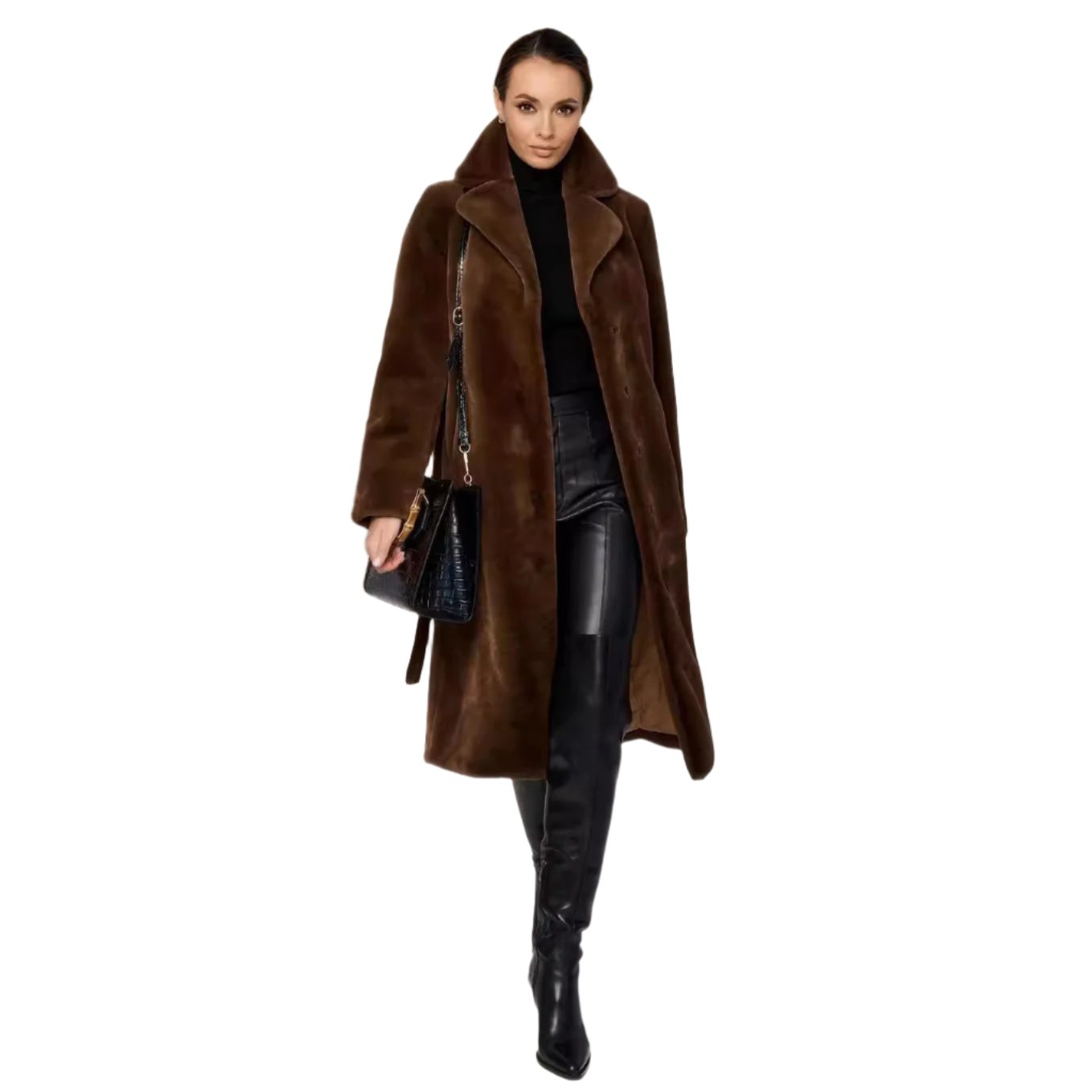 Artificial Fur Coat – Luxe Warmth Meets Sophistication