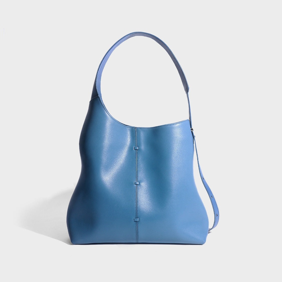 Women's Large Capacity Leather Underarm Bag | Hallebeauty