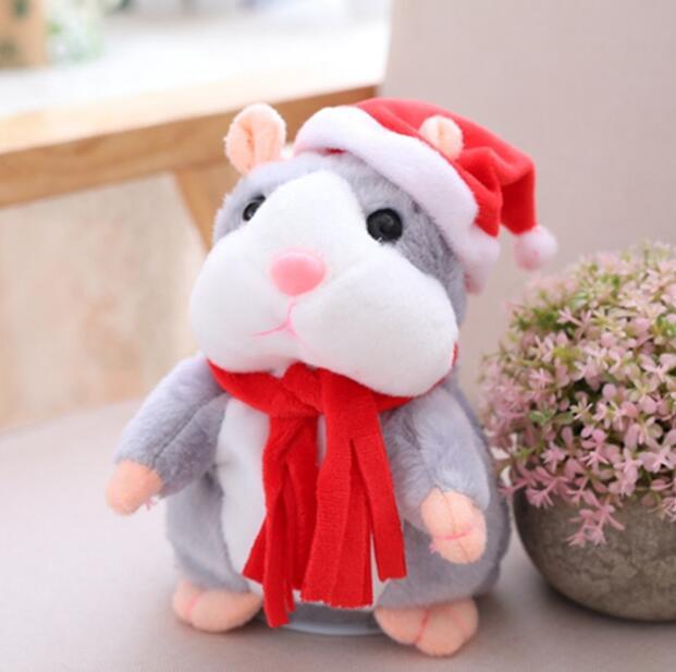 15CM Talking Hamster Toy | Fun Repeating Plush for Kids