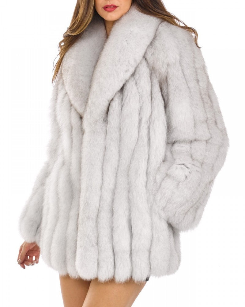 Women’s Faux Fur Coat - Elegant & Cozy Winter Wear