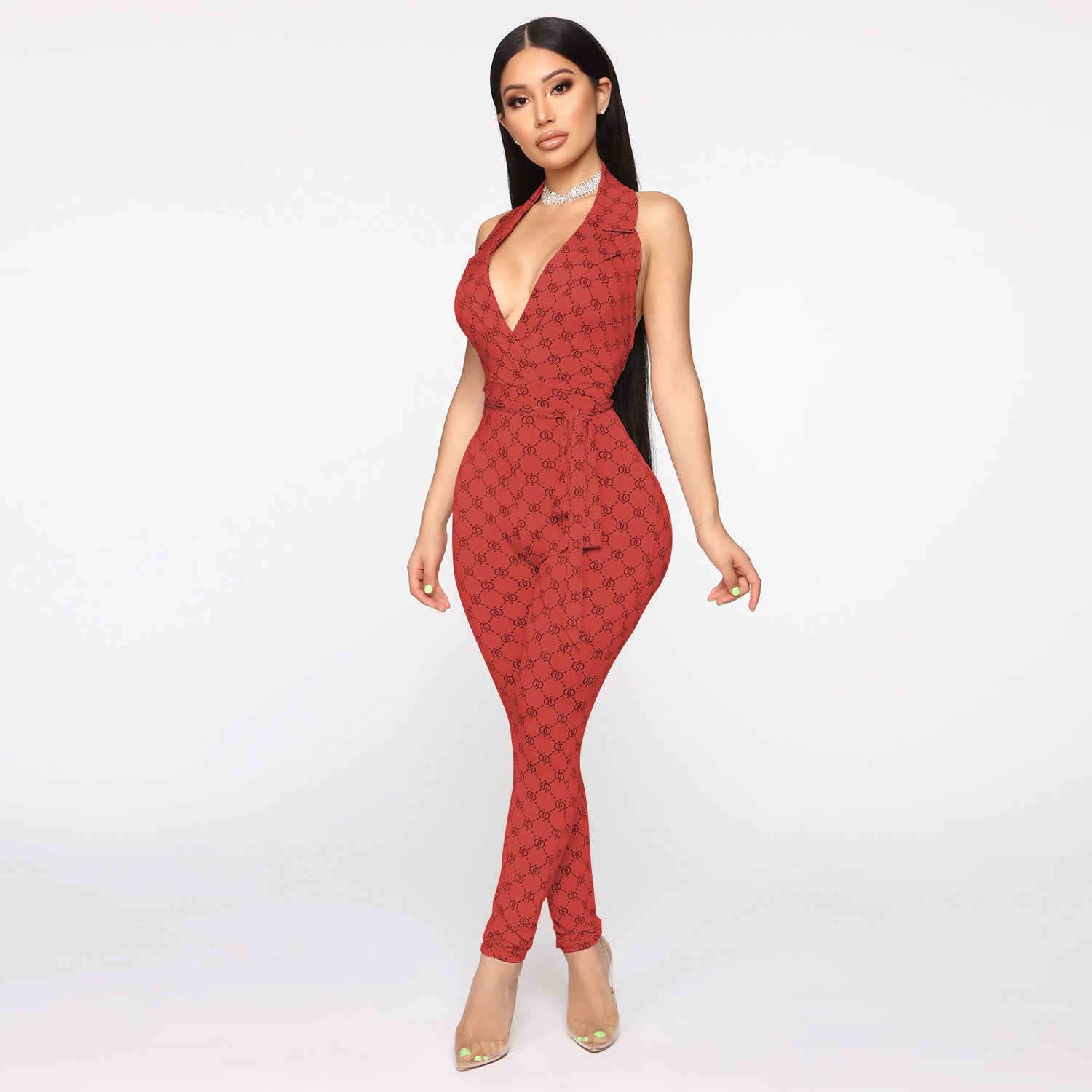 Halter Jumpsuit Women | Stylish & Comfortable Fashion Choice