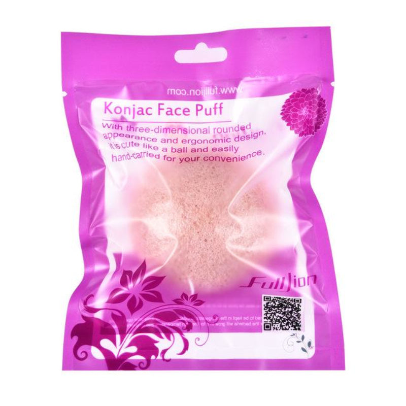 Natural Round Konjac Sponge | Face Cleaning & Exfoliation