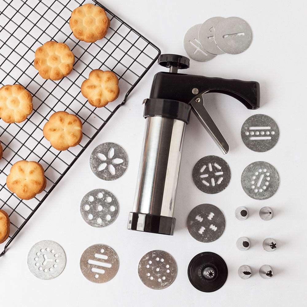 Biscuit Press Machine - Easy Cookie Maker for Homemade Biscuits