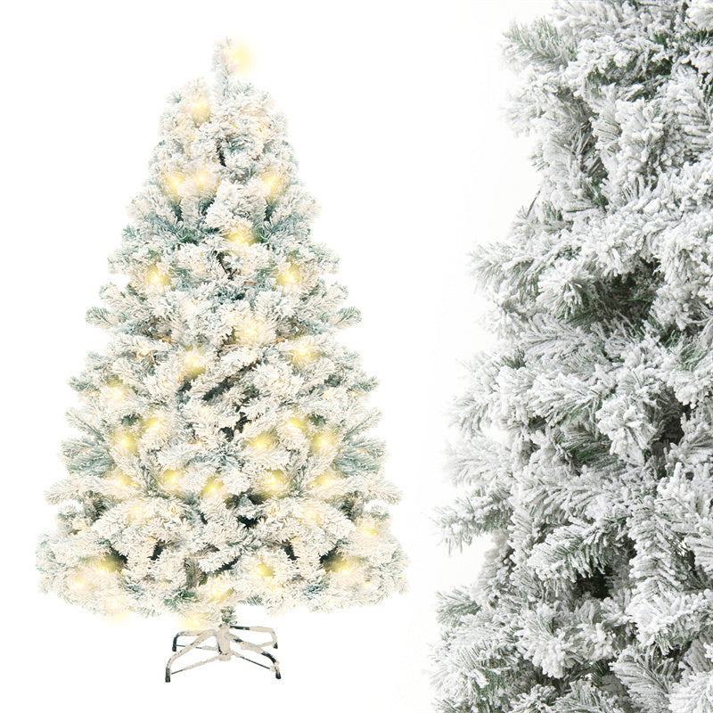 Artificial Snow Christmas Tree